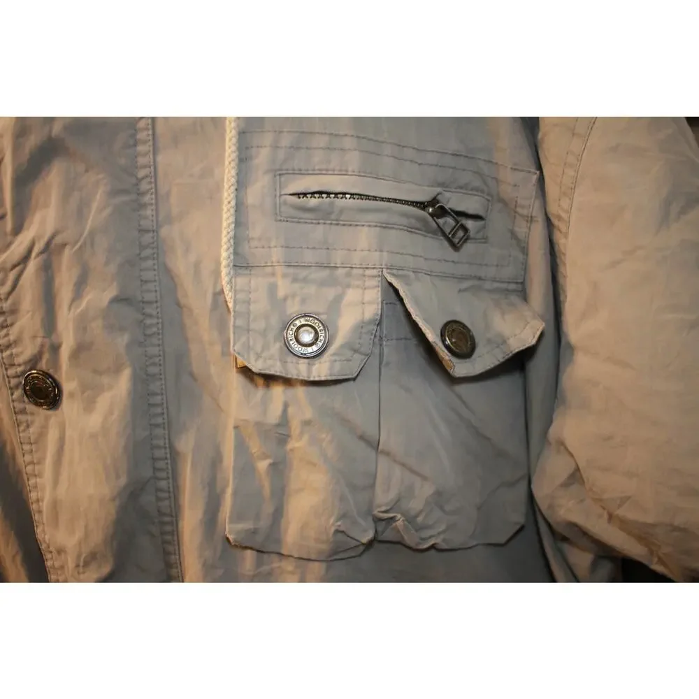 Vintage Woolrich Original Outdoorwear Field Jacket XXL Khaki Beige Parka — 1980s